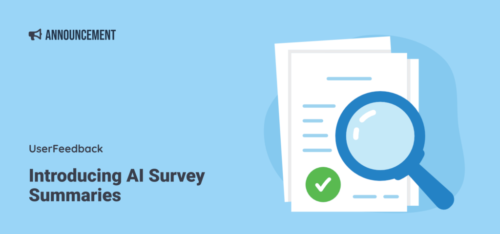 Introducing AI Survey Summaries: Get Your Survey Results at a Glance