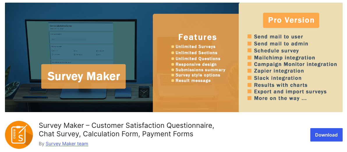 Survey Maker - WordPress User Feedback Plugins