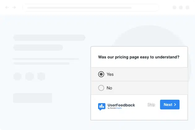 UserFeedback Survey Plugin for WordPress