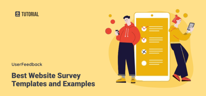 Best Website Survey Templates and Examples