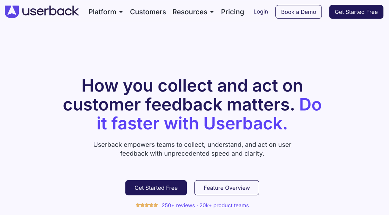 Bugherd alternatives - userback