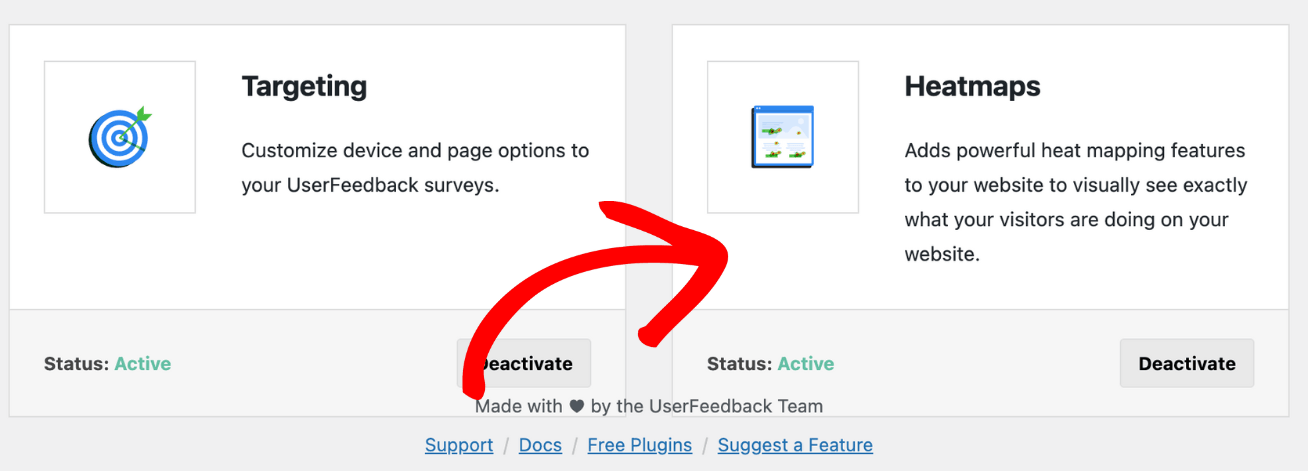 heatmaps for userfeedback